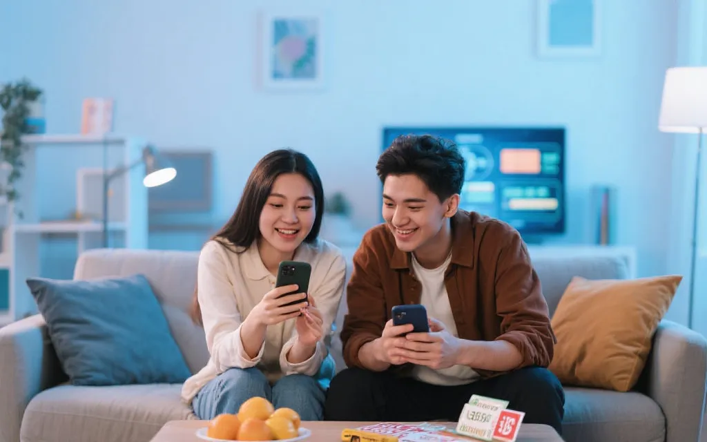 用户在网络平台上关注彩票保底金额变化